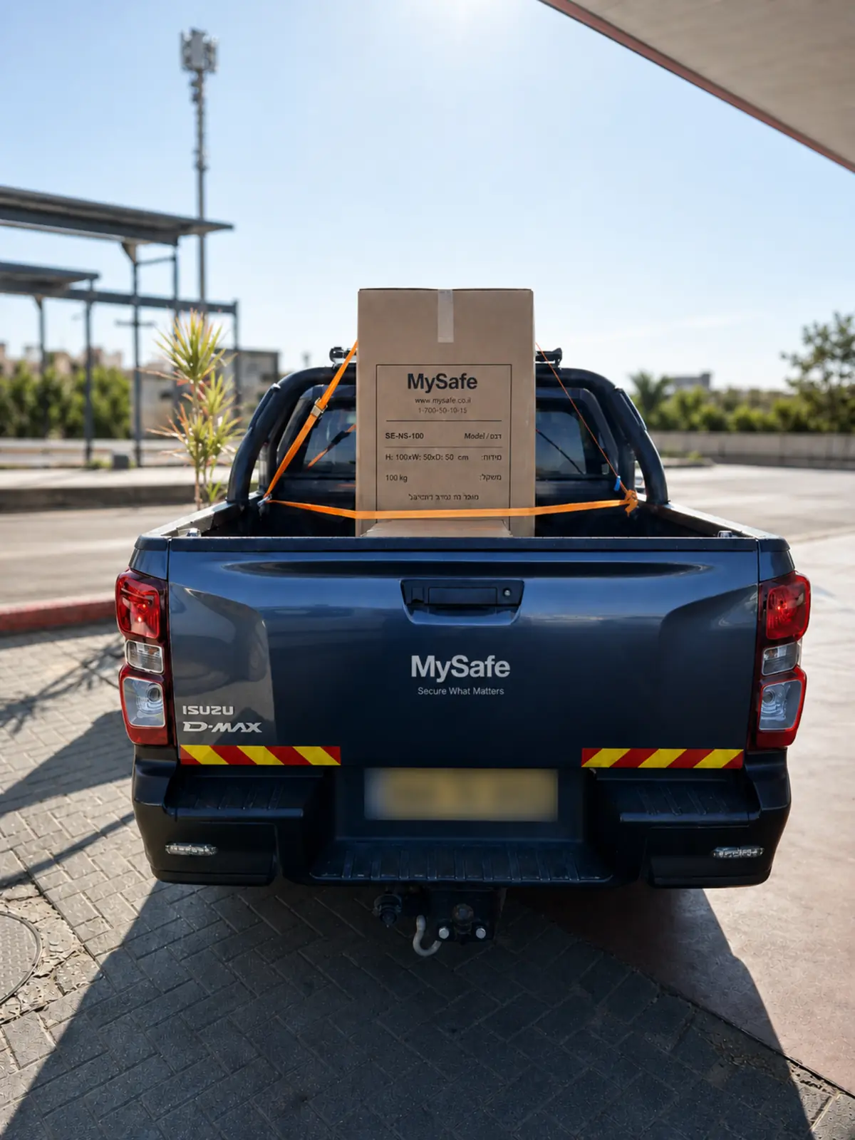 כספות בהובלה להתקנה מקצועית מטעם MySafe