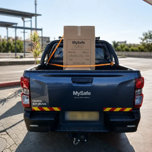 כספות בהובלה להתקנה מקצועית מטעם MySafe